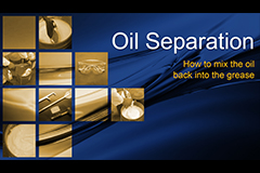 Video Instructions on Oil Separation