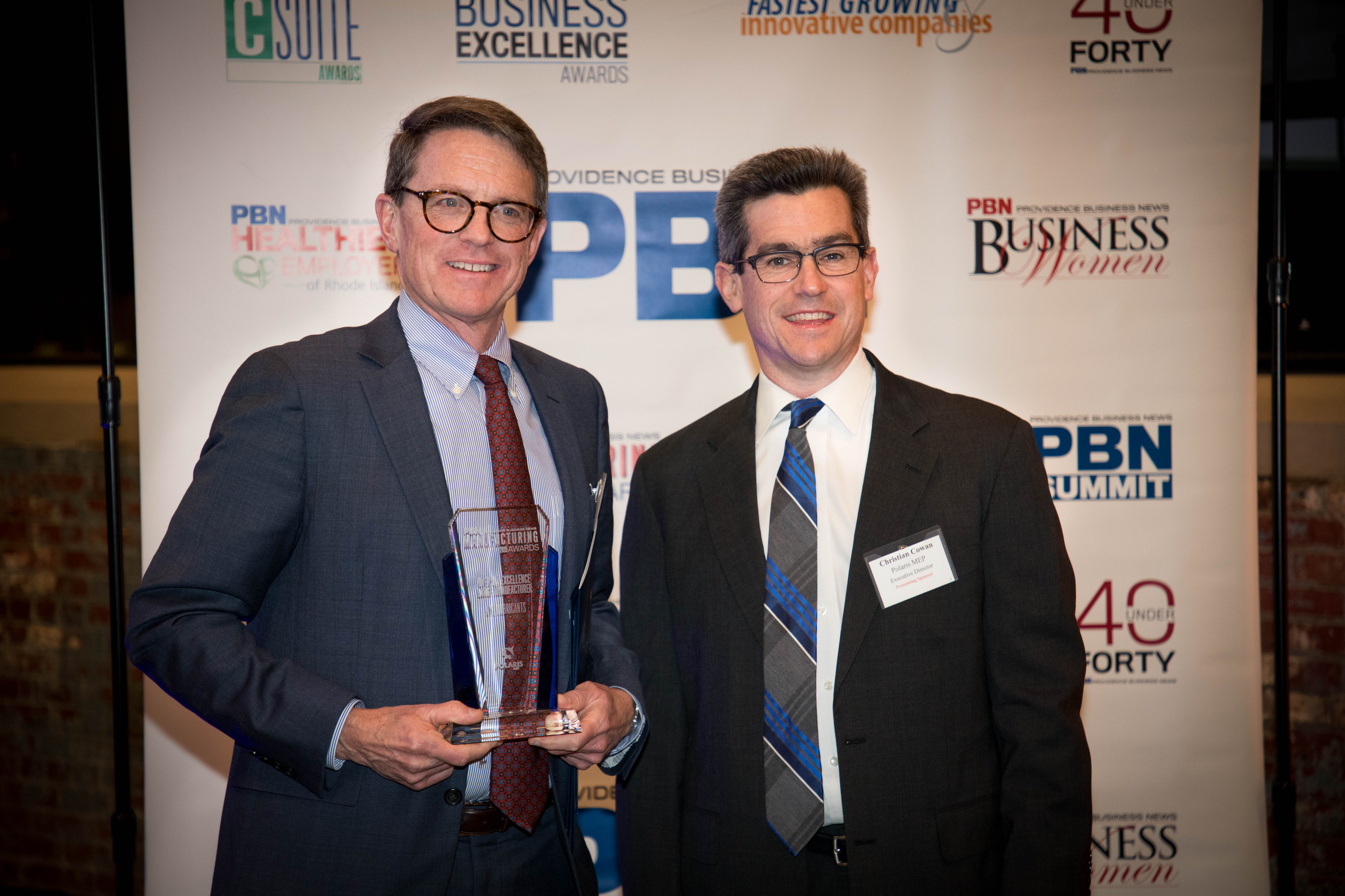 Nye Wins Excellence at a Large Manufacturer Award
