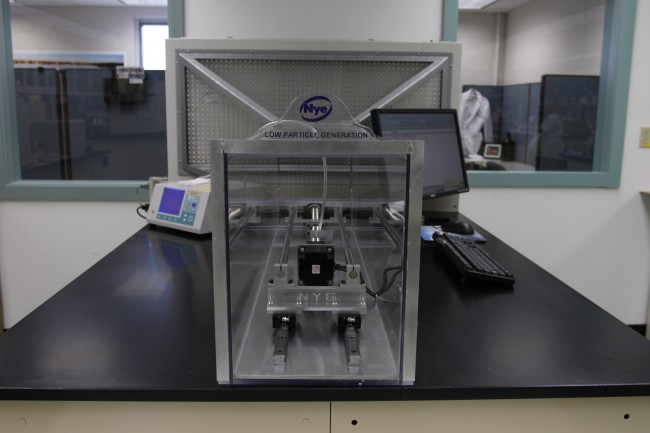 Nye's dynamic particle generation test rig. 